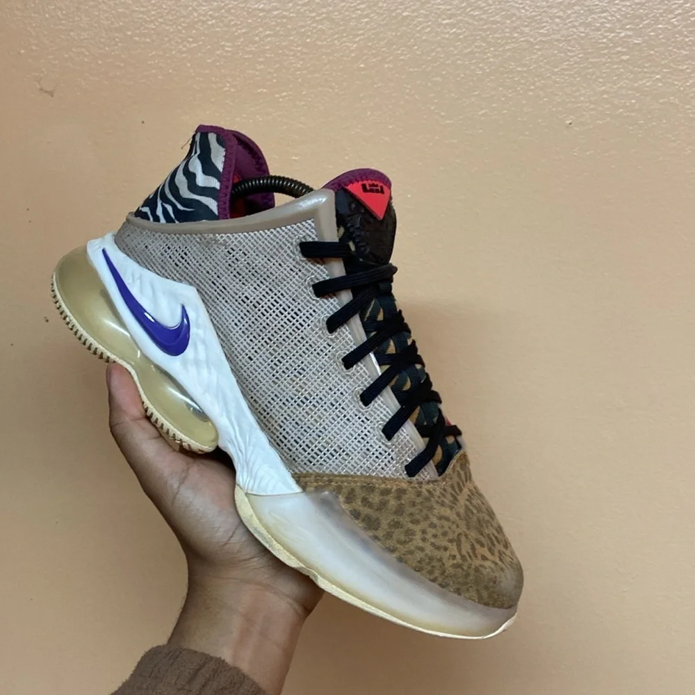 Nike React Lebron 19 Low “Safari Animal Print”